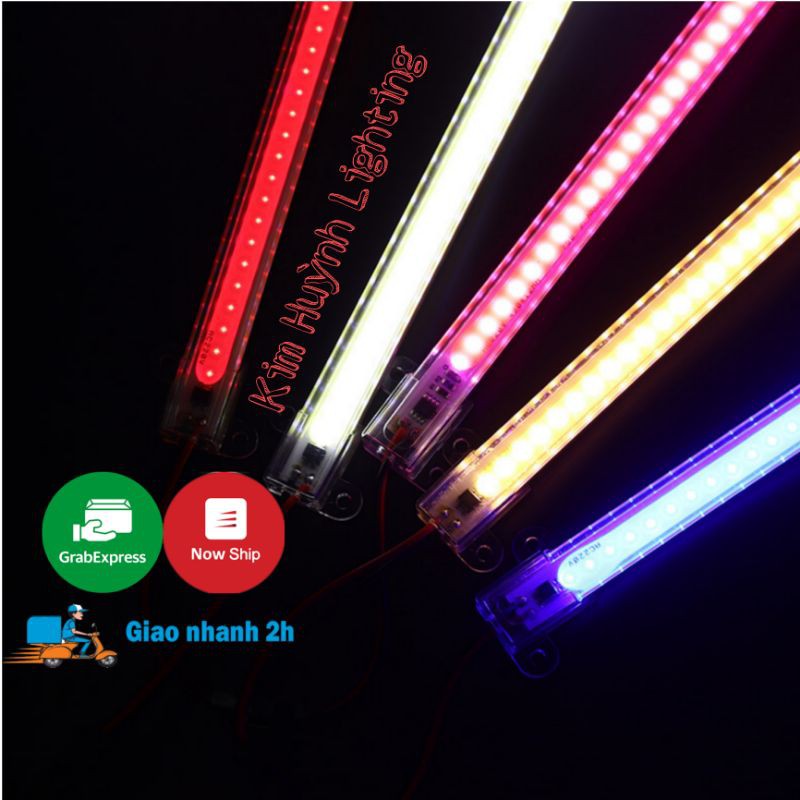 (HỎA TỐC 2H) Thanh led điện 220V có vỏ nhựa trang trí tủ kệ | BigBuy360 - bigbuy360.vn