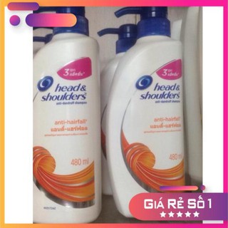 Dầu gội Head&shoulders Anti-hairfall 480ml Thái lan