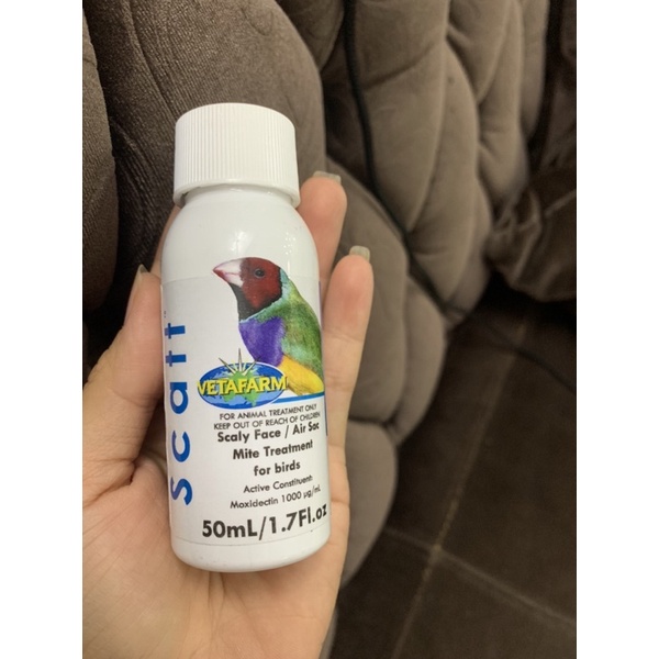 Scatt phòng nấm chân và khò khè ở chim cảnh  date 2025