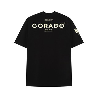 ÁO THUN [ URBAN MONKEY ] GORADO ÔNG TÁO - ĐEN