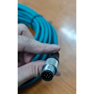 Cáp camera COGNEX 8 chân đực