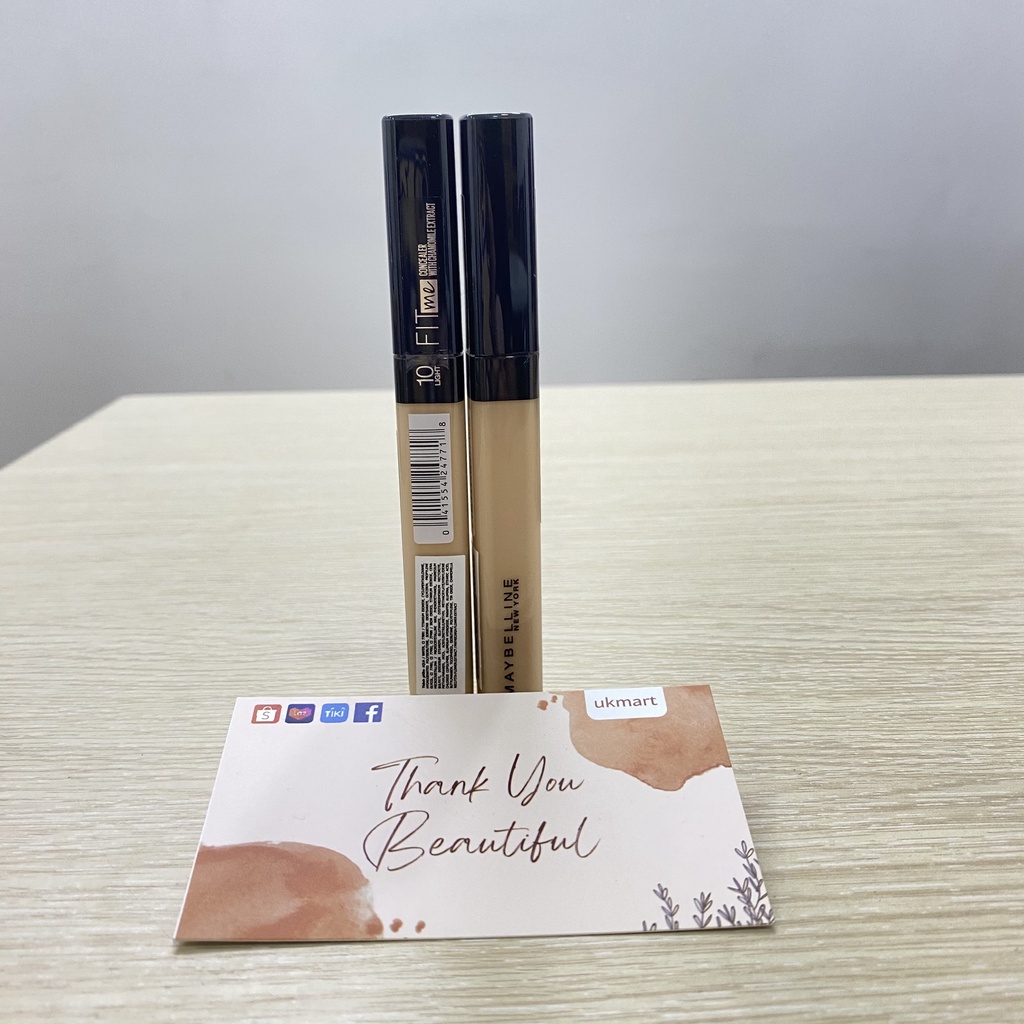 Kem Che Khuyết Điểm Mịn Lì Maybelline Fit Me Concealer With Chamomile Extract 6.8ml