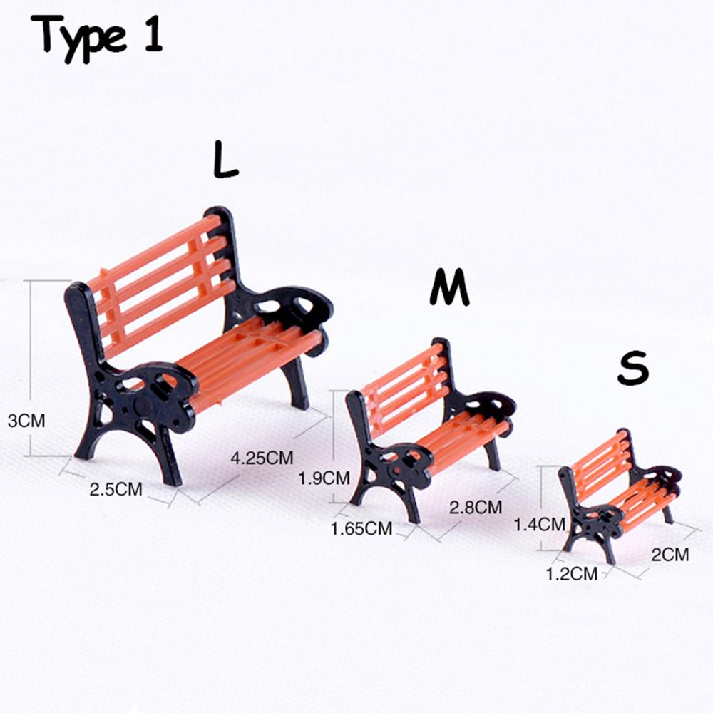 YNATURAL 1 Cặp Ghế Dài Trang Trí Vườn Cây Bonsai