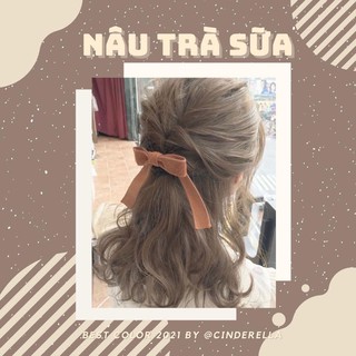 Thuốc Nhuộm Tóc màu NÂU TRÀ SỮA