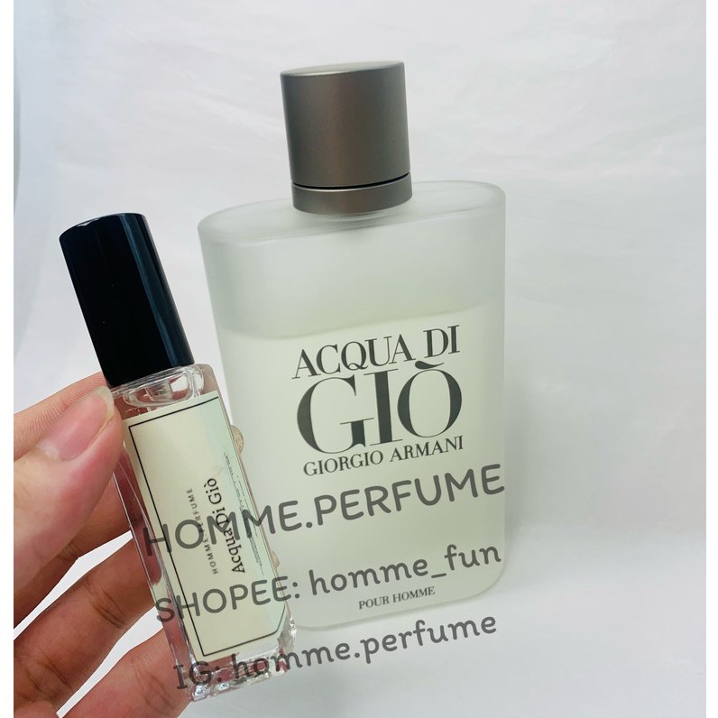 Nước hoa Giorgio Armani Acqua Di Gio 10ml | HOMME| | BigBuy360 - bigbuy360.vn