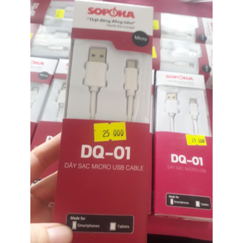 Dây sạc đa năng Sopoka DQ-01