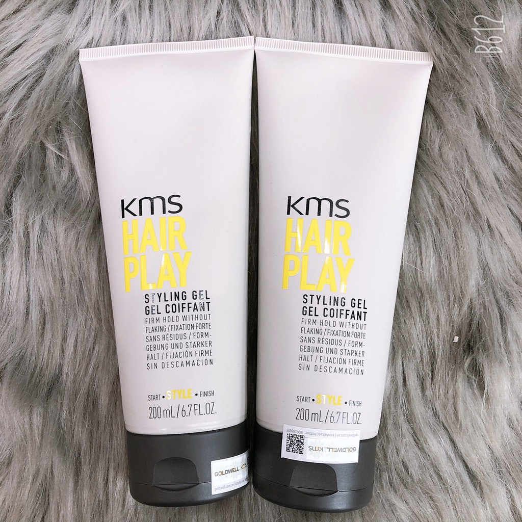 Gel tạo kiểu tóc uốn xoăn tự nhiên KMS Hair Play GOLDWELL 200ML ( hàng chính hãng )