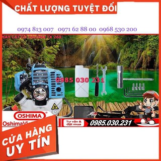 Máy cắt cỏ oshima tx 260 siêu giảm giá l bảo hành 1 năm