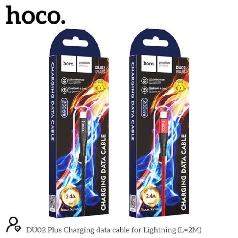 dây sạc nhanh chính hãng Typec Hoco DU02