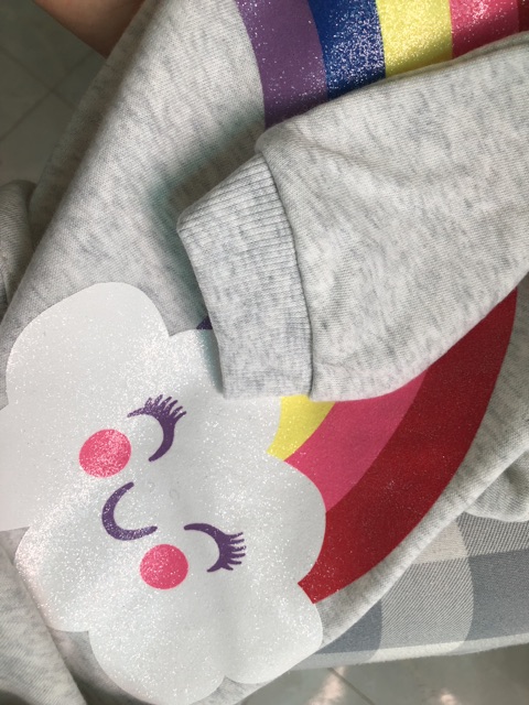 ❌❌Áo nỉ dài tay Place dễ thương cho bé