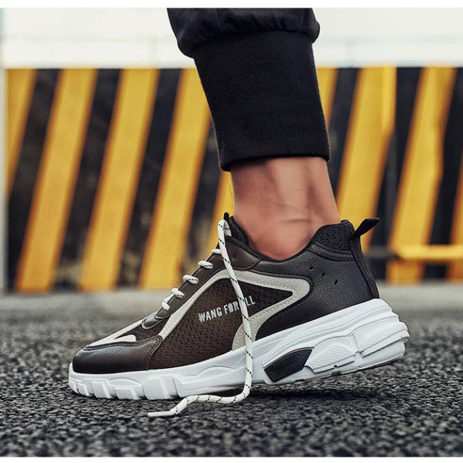 Giày Sneaker Nam TKTMS20 Giày Thể Thao Nam  Siêu Thoáng Hỗ Trợ Tăng Chiều Cao Chính Hãng TKT STORE Size (39-43) | BigBuy360 - bigbuy360.vn