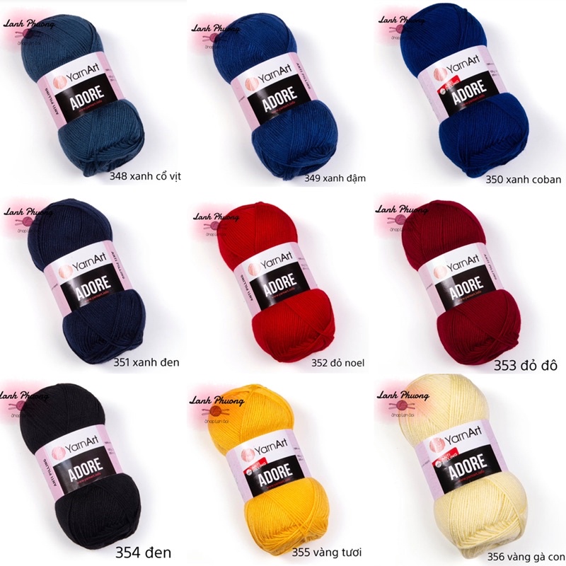 Len yarn art adore Thổ Nhĩ Kỳ 100 gram