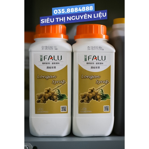Syrup Falu hương Nhãn - Chai 1,3kg