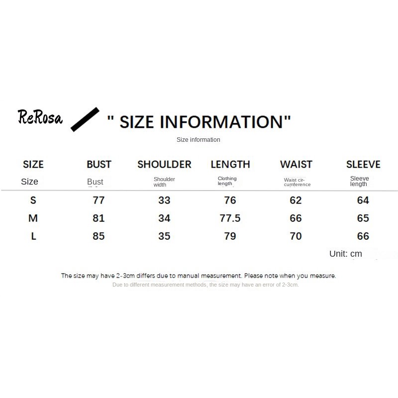 Rerosa Đầm Ôm Dài Tay Hở Lưng Màu Trơn Thời Trang Cho Nữ