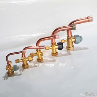 Van khóa Gas cục nóng Điều hòa D6mm - D10mm - D12mm - D16mm - D19mm