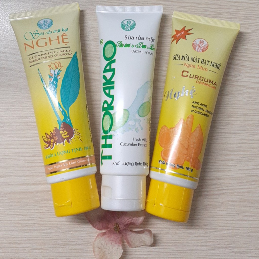 Sữa rửa mắt mụn, dưa leo 100g Thorakao