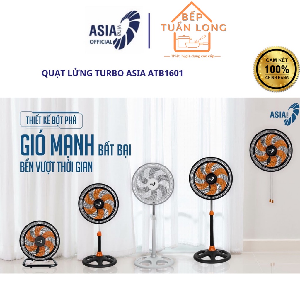 Quạt Lửng Tubor ASIA ATB1601 Hàng chính hãng bảo hành 2 năm