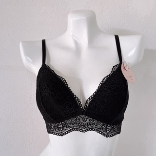 Áo ngực nữ Marguerite Paris ren không gọng mút mỏng mã số 61076