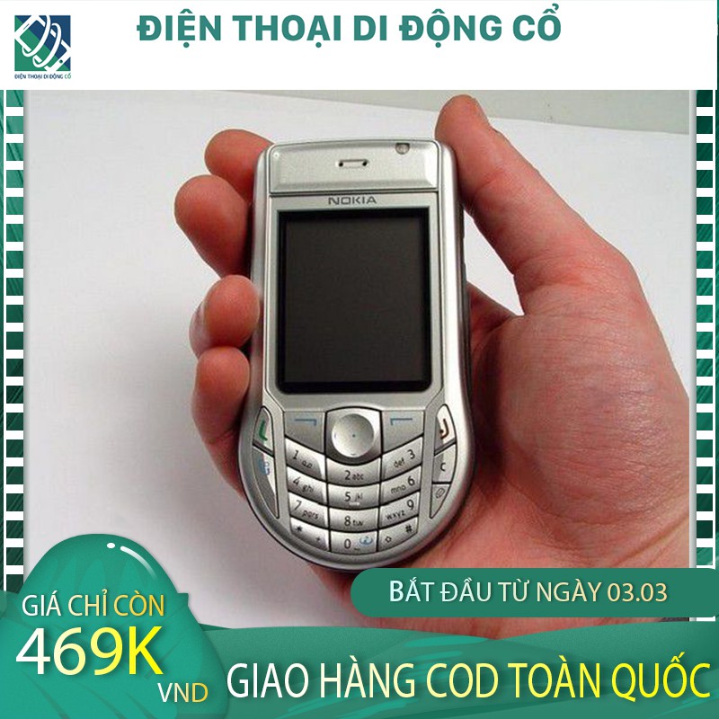 【GIÁ SỐC】Điện thoại cổ Nokia 6630 Zin 100% Nguyên Bản Full Phụ Kiện- BH 12 tháng 1 đổi 1 trong tháng đầu tiên. | WebRaoVat - webraovat.net.vn