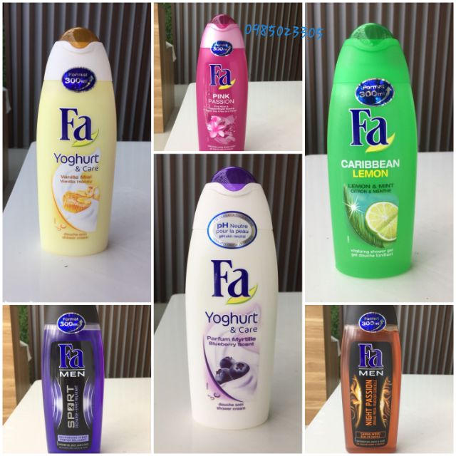 Sữa tắm Fa của Đức