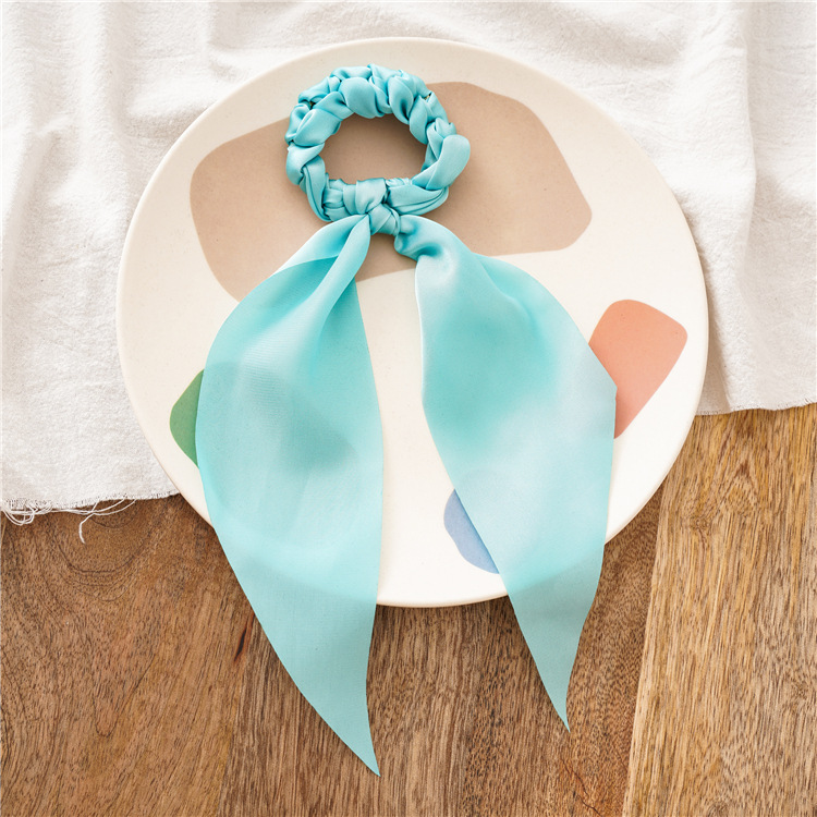 Dây buộc tóc đính nơ xinh xắn cho nữ