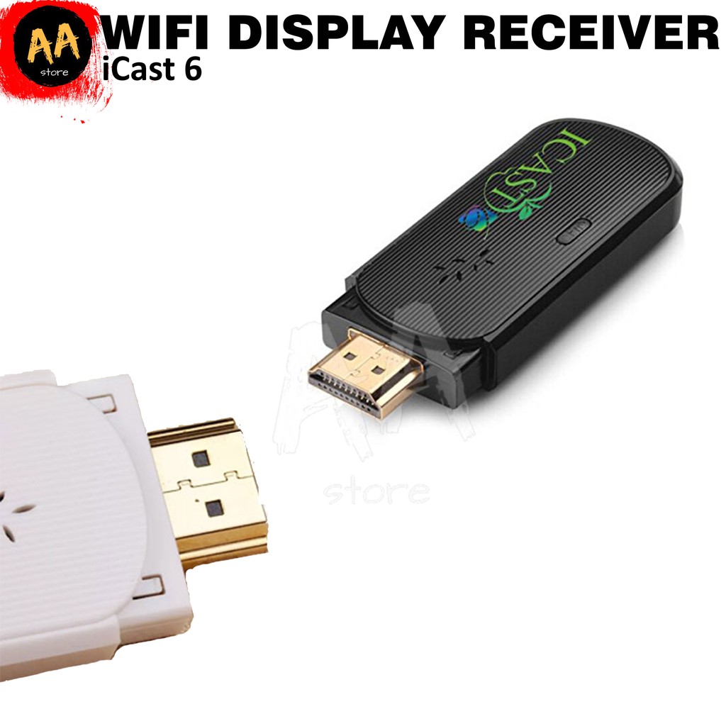 Thiết Bị Chia Sẻ Hình Ảnh Lên Tivi 6 Dongle Hdmi Wifi Miracast Ios & Android