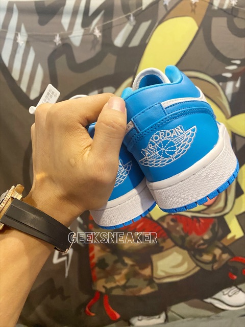 [GeekSneaker] Giày Air Jordan 1 Low UNC 🔥 | BigBuy360 - bigbuy360.vn