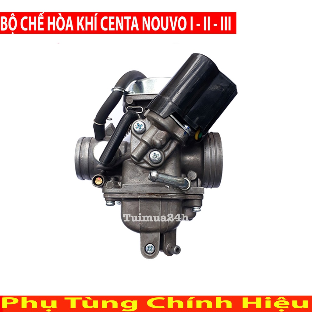 BỘ CHẾ HÒA KHÍ XE TAY GA CENTA Nouvo 1, Nouvo 2, Nouvo 3