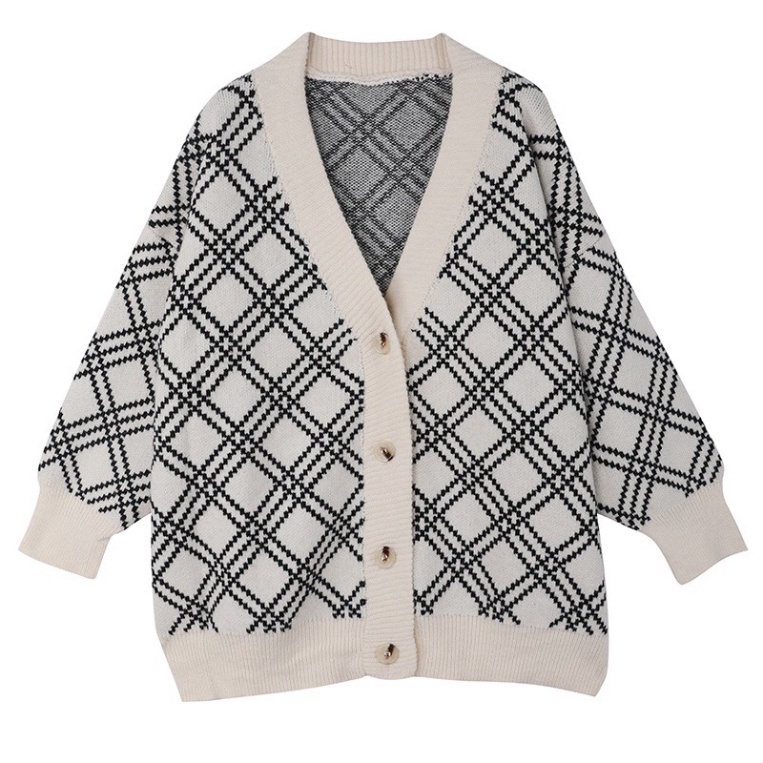 áo khoác cardigan len hoạ tiết sọc chéo dáng dài hàng quảng châu cao cấp A285 Noiyxanh nội y xanh chất len quảng châu