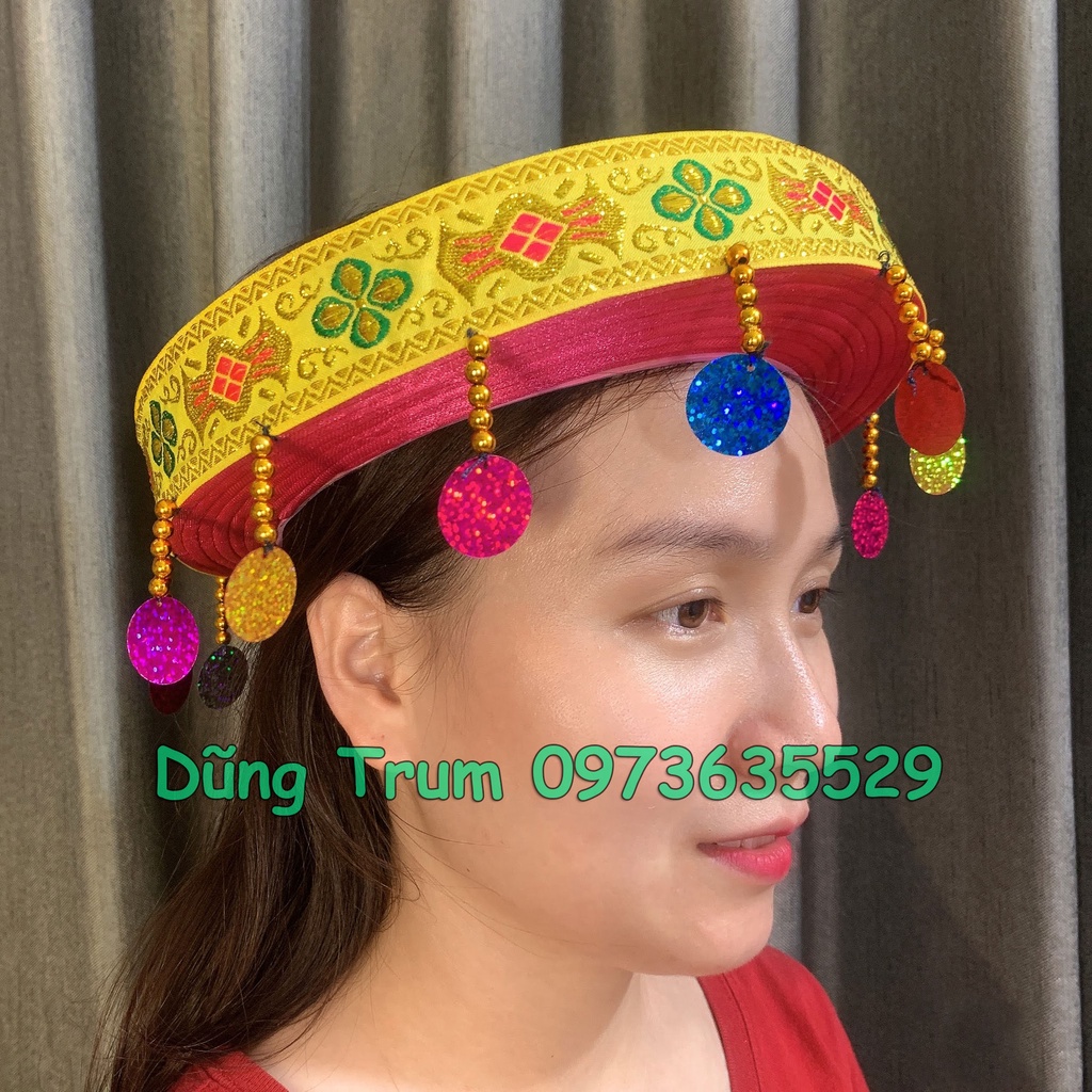 Mũ Mèo hóa trang dân tộc Mèo cực đẹp