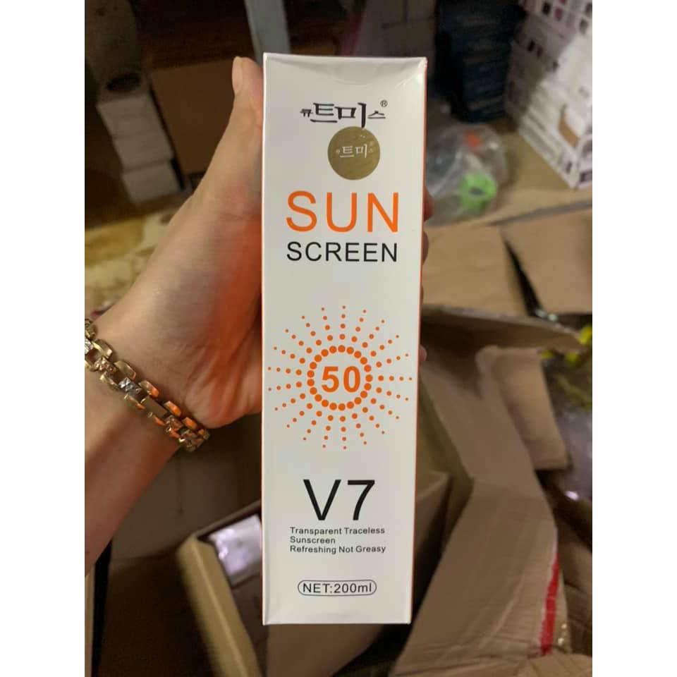 Kem chống nắng V7 SUN SCREEN SPF 50 PA