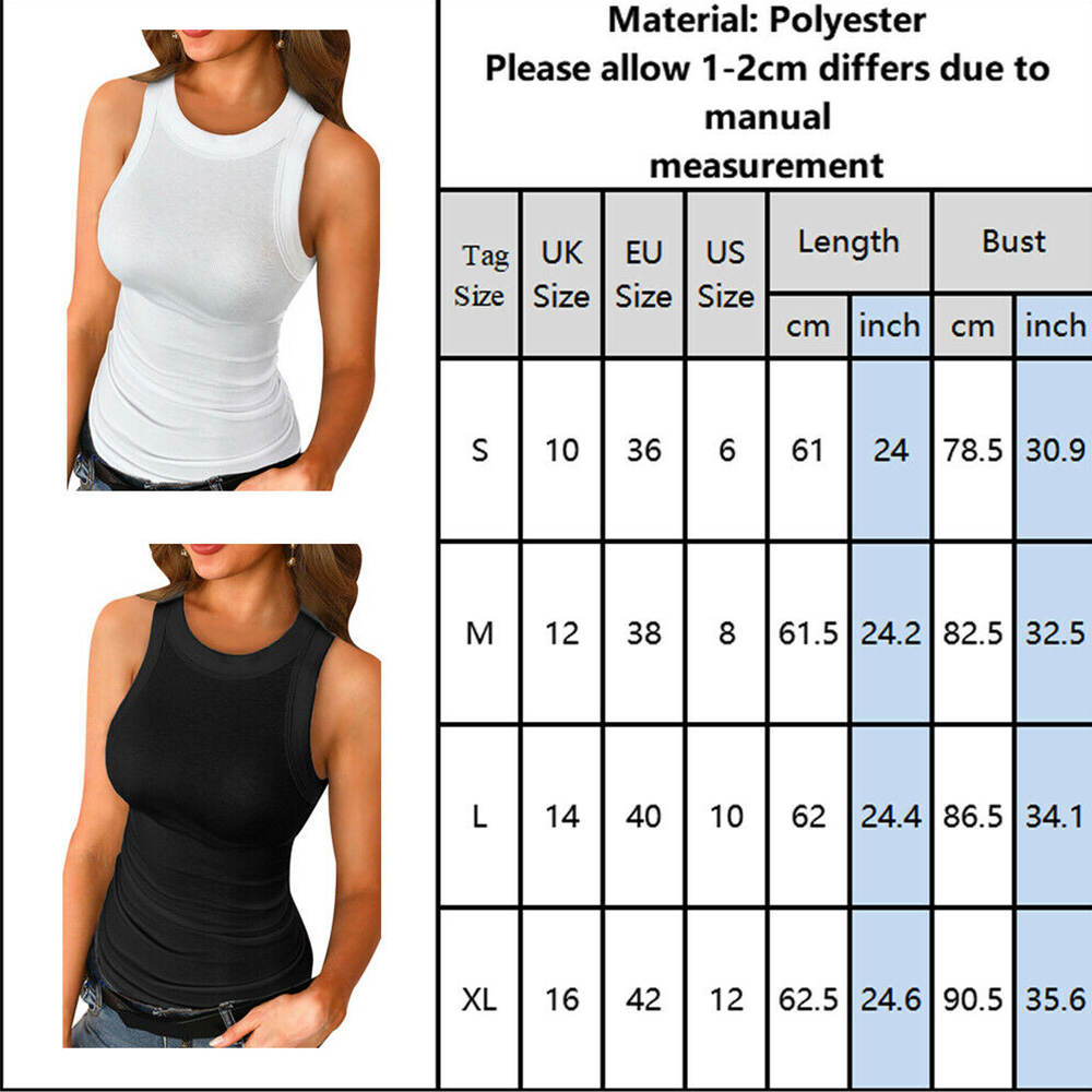 Áo Nữ Không Tay Cổ Chữ O Thời Trang Quyến Rũ | BigBuy360 - bigbuy360.vn