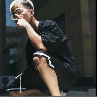 [HÀNG QUẢNG CHÂU] QUẦN SHORT 1 LINE ĐEN UNISEX