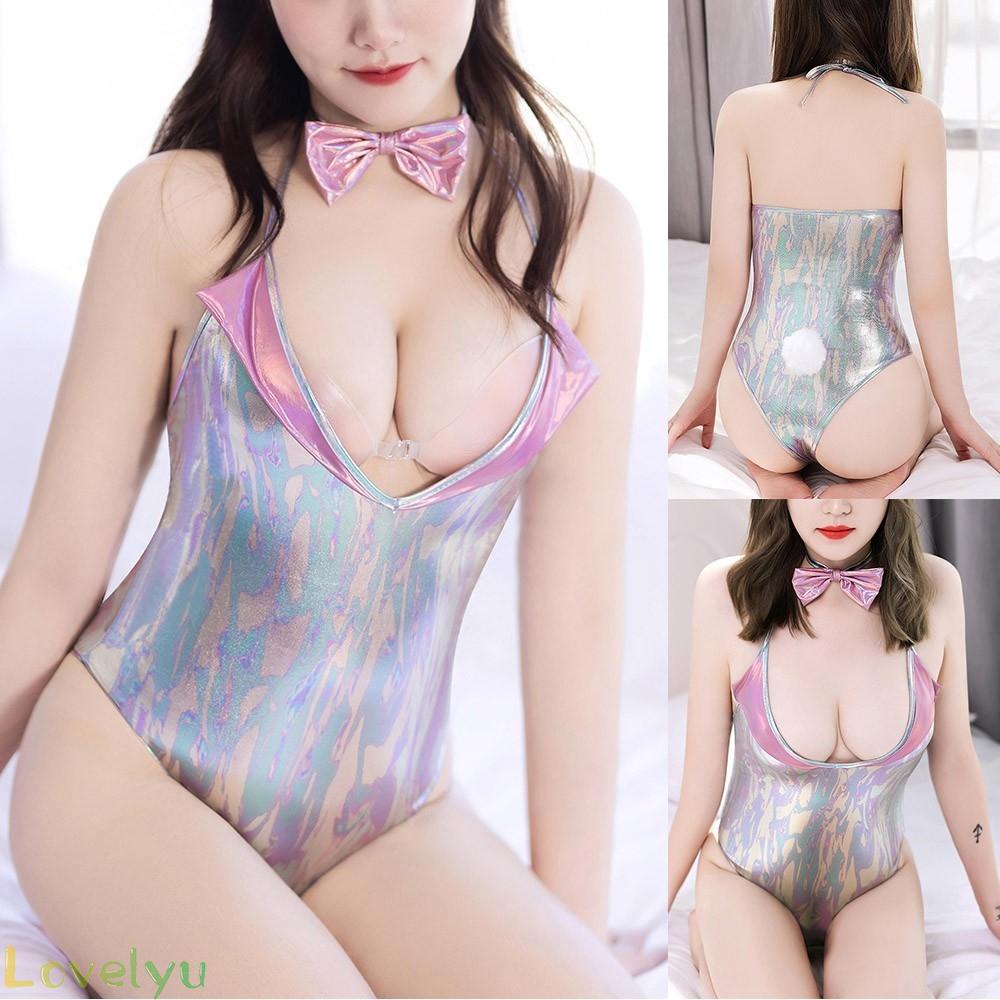 Bộ đồ ngủ áo liền quần bằng nylon 100% màu bạc sáng bóng dễ điều chỉnh chất lượng cao hàng mới cho nữ
 | BigBuy360 - bigbuy360.vn