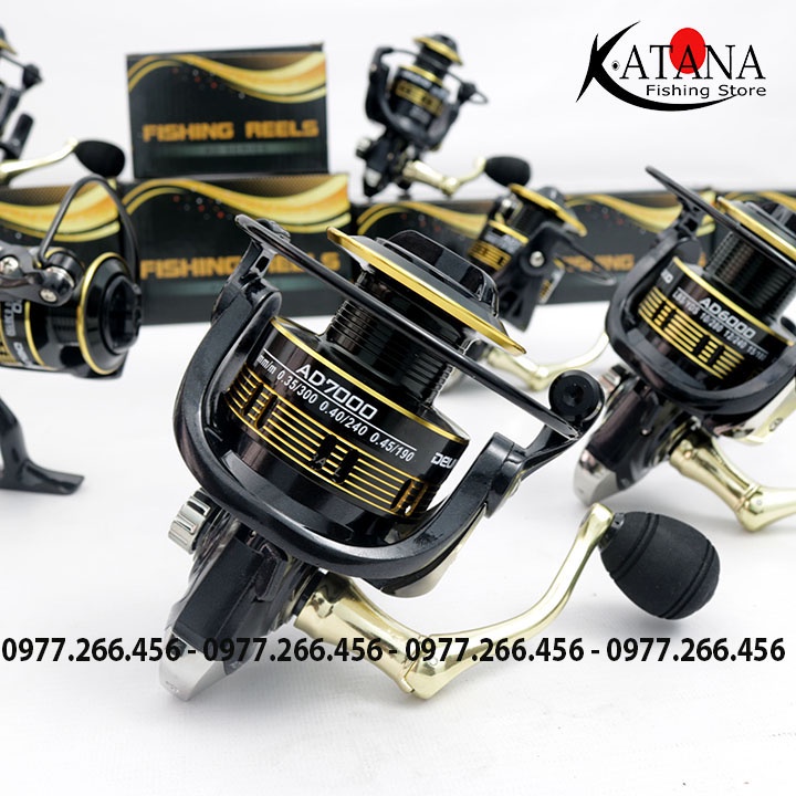Máy Câu Cá Deukio AD 2000 3000 4000 5000 6000 7000