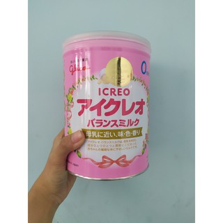 [TẶNG BALO GẤU/ THẢM NƯỚC] Combo 4 hộp sữa Glico Icreo số 0 800g