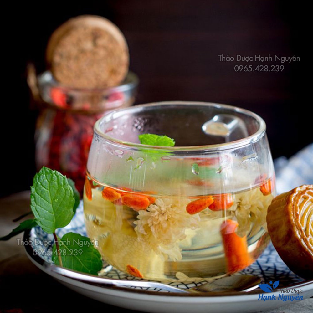 Trà hoa cúc đường phèn (Mix vị thanh nhiệt cơ thể, hỗ trợ an thần ngủ ngon)