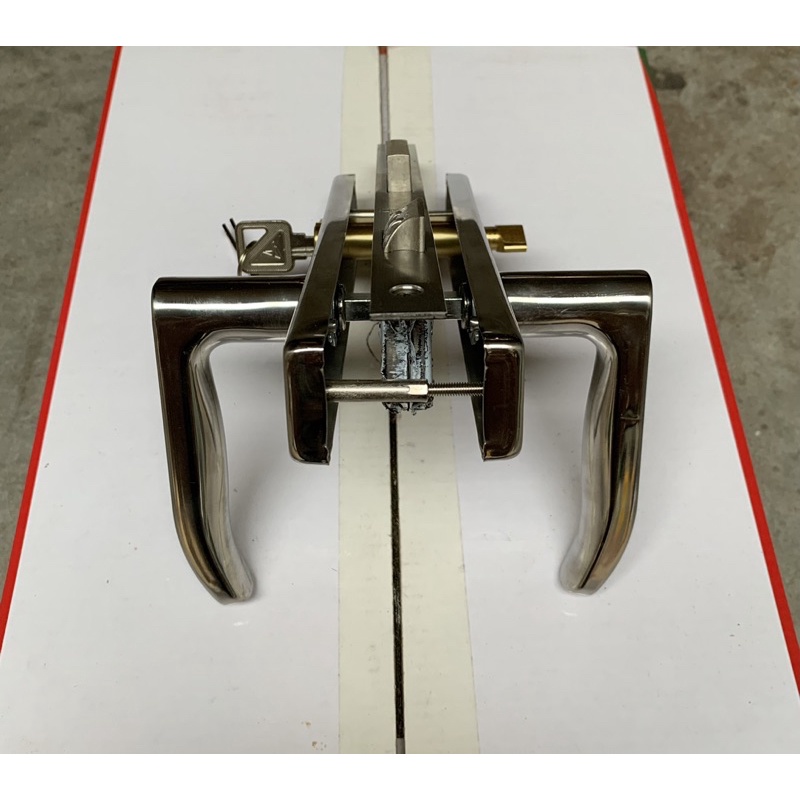 Khoá AG lock 304, khoá tay gạt, khoá thông phòng cửa nhôm lắp hệ Việt Pháp 4500, hệ PMA, hệ 55, 700, 1000