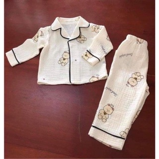 Rập giấy bộ pyjama cho bé - rập giấy cắt sẵn