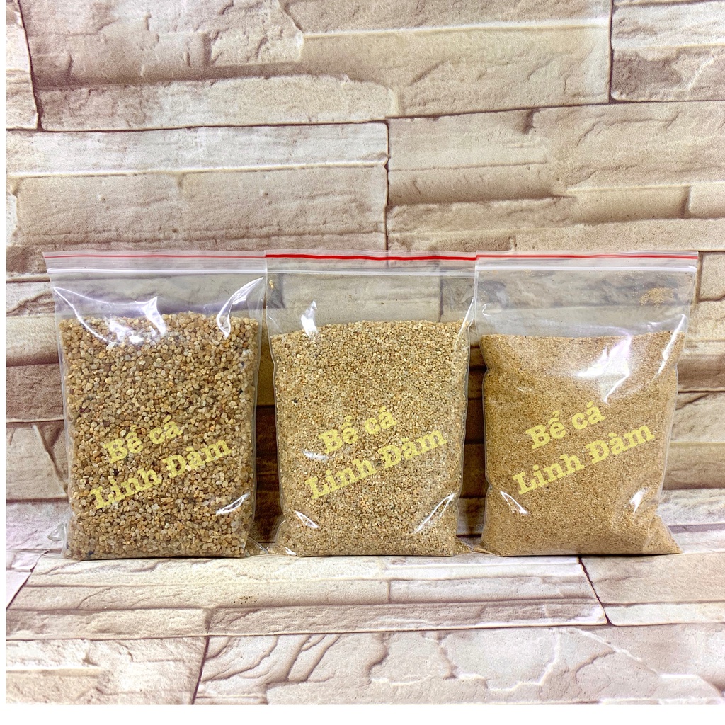 500Gr Cát Nắng Vàng Trải Nền Bể Cá, Bể Thủy Sinh, Biotop,..
