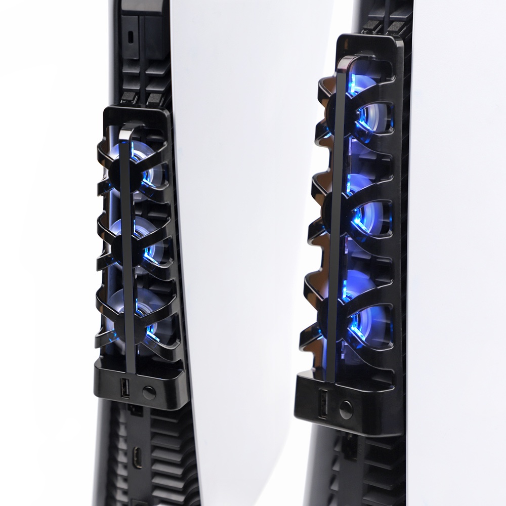 Quạt Tản Nhiệt Cho PS5 Có Đèn Led - Dobe