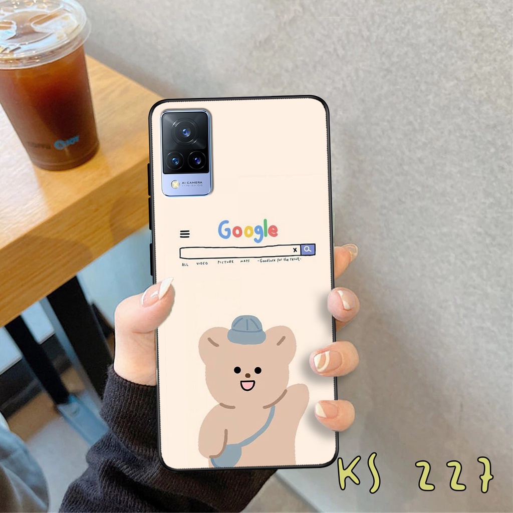 Ốp lưng Vivo V20 - Vivo V20e - Vivo V21 - Ốp in hình gấu bear ngộ nghĩnh