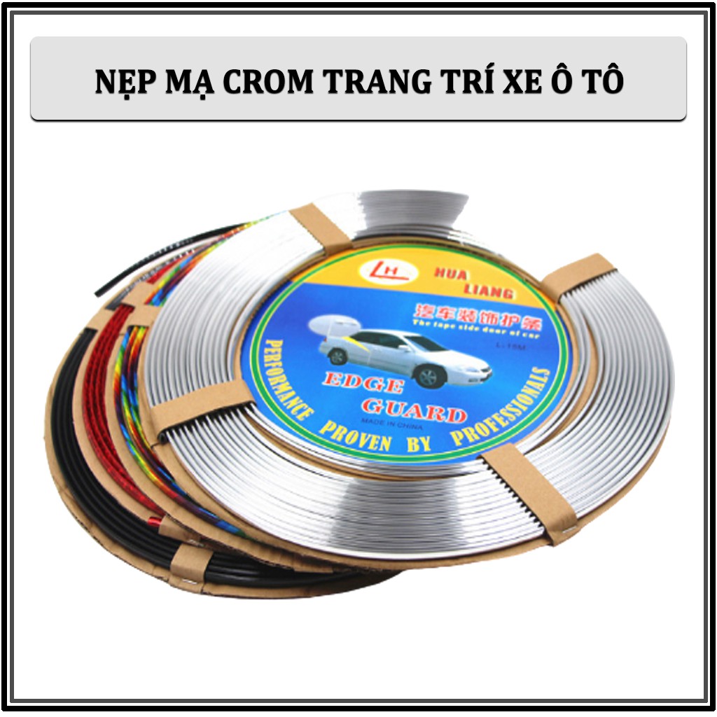 Nẹp Viền Mạ Crom Trang Trí Xe Ô Tô – Cuộn 13M