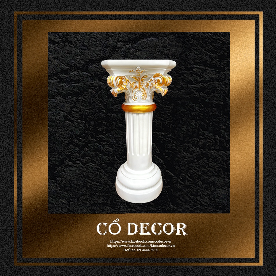 Cột đôn trang trí composite Corinthian