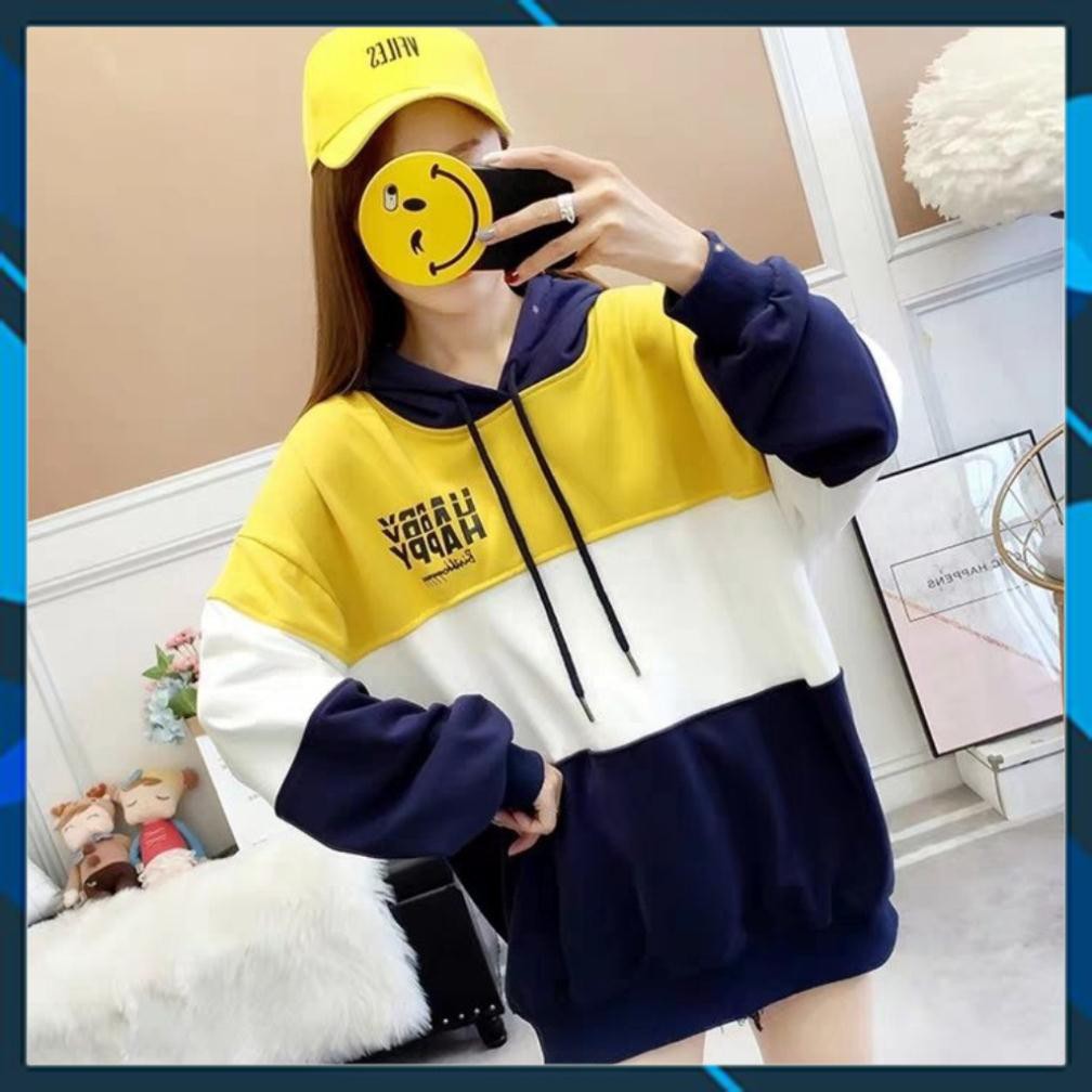 Áo khoác nỉ Hoodie KN18 phối sọc ngang 3 màu kiểu dáng Hàn Quốc năng động, trẻ trung, form unisex nam và nữ N2a shop