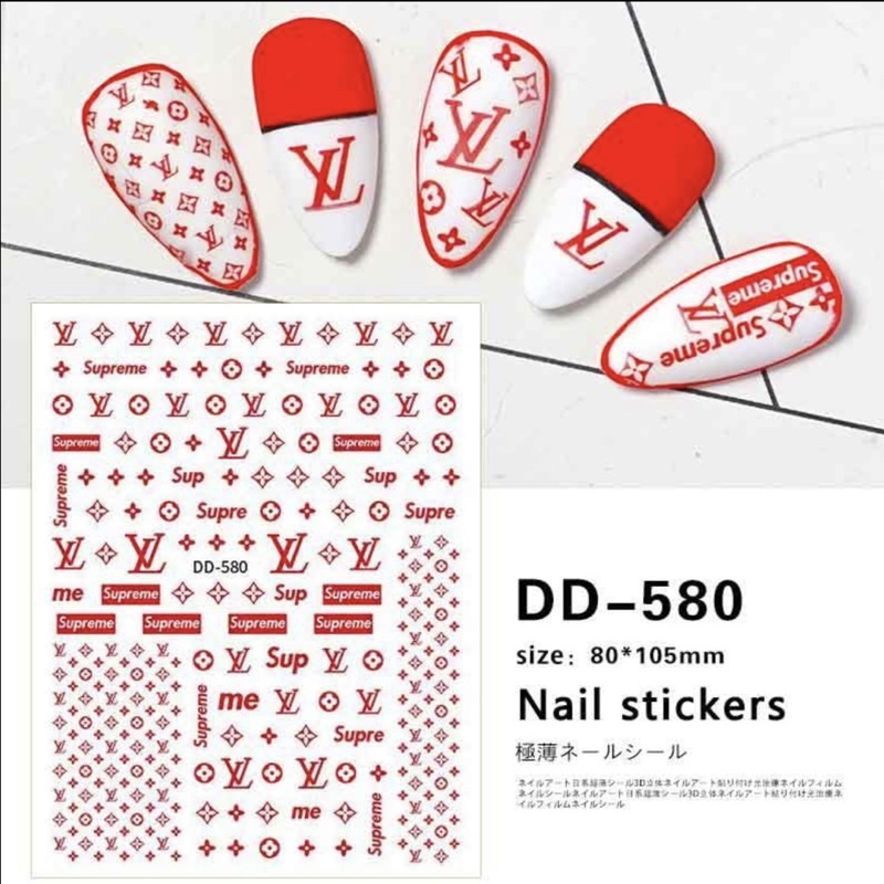 Các mẫu sticker thương hiệu LV