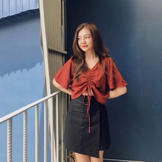 Áo crotop rút ngực bigsize