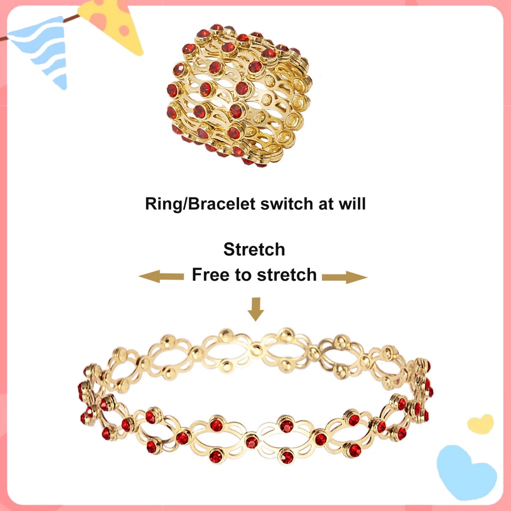 Vòng Đeo Tay Bằng Đồng Có Thể Thu Gọn 2 Trong 1 Chống Phai Màu