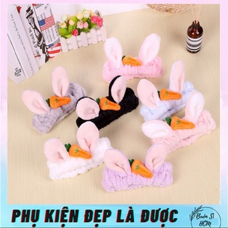 Bờm Tóc Tai Thỏ Cà Rốt Dễ Thương
