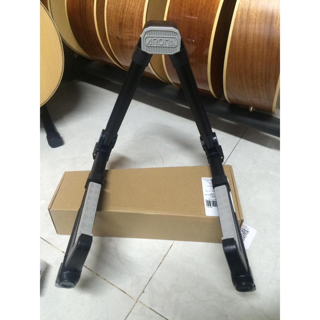 Chân Để Đàn Xếp Gọn Aroma AGS03 | AGS80 cho Guitar Thùng, Điện và Ukulele